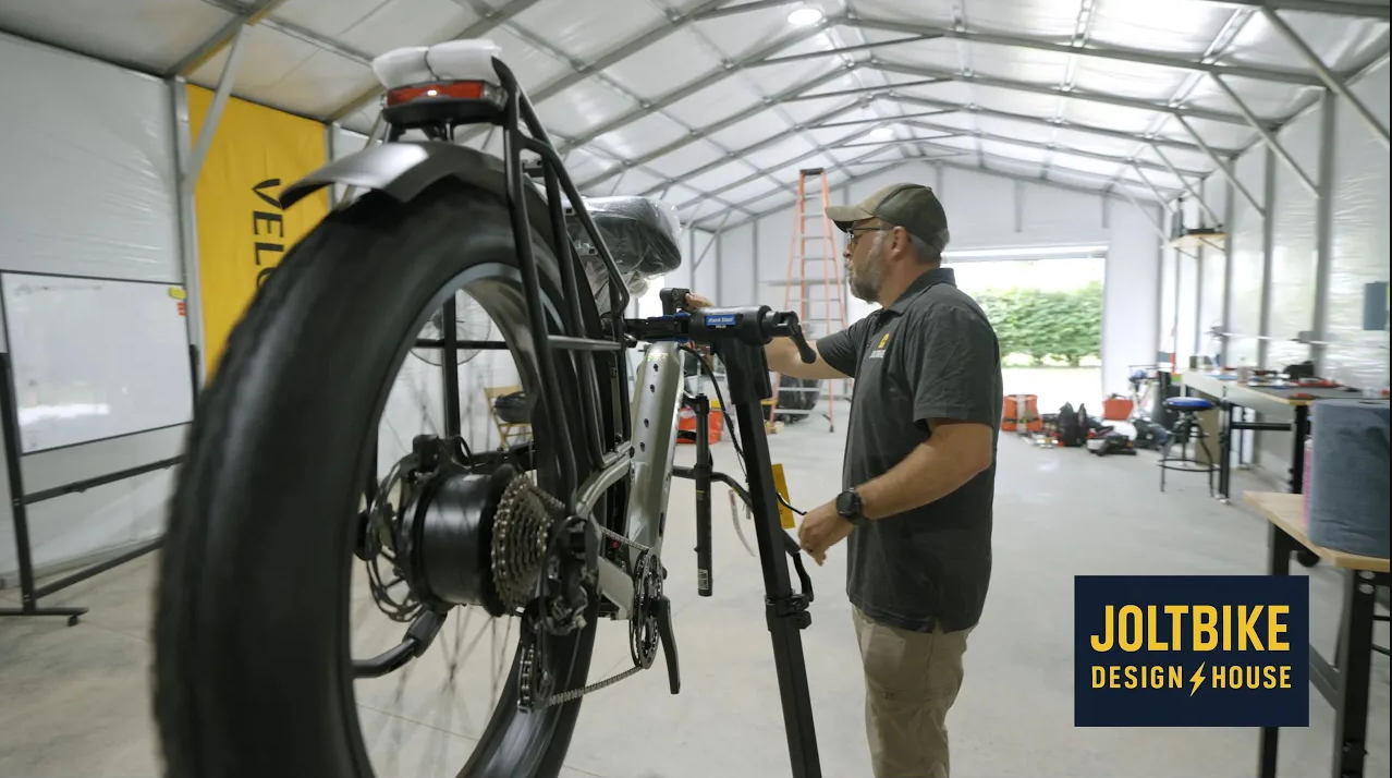 JoltBike Design House is where engineering, content creation, and the outdoors come together.