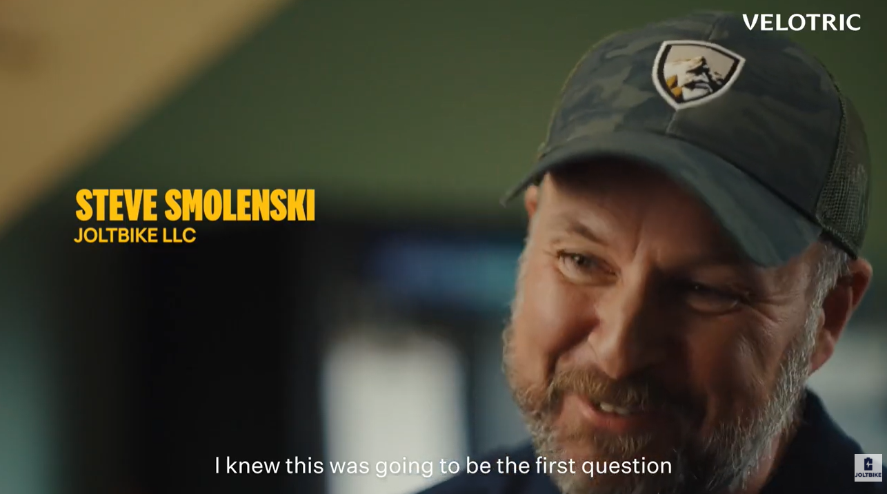 Who is Steve Smolenski and JoltBike Design House?